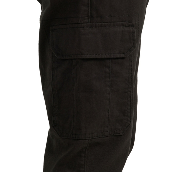 Lee Men's Motion Stretch Regular Fit Straight Leg Cargo Pant - Black - Picture 5 of 8